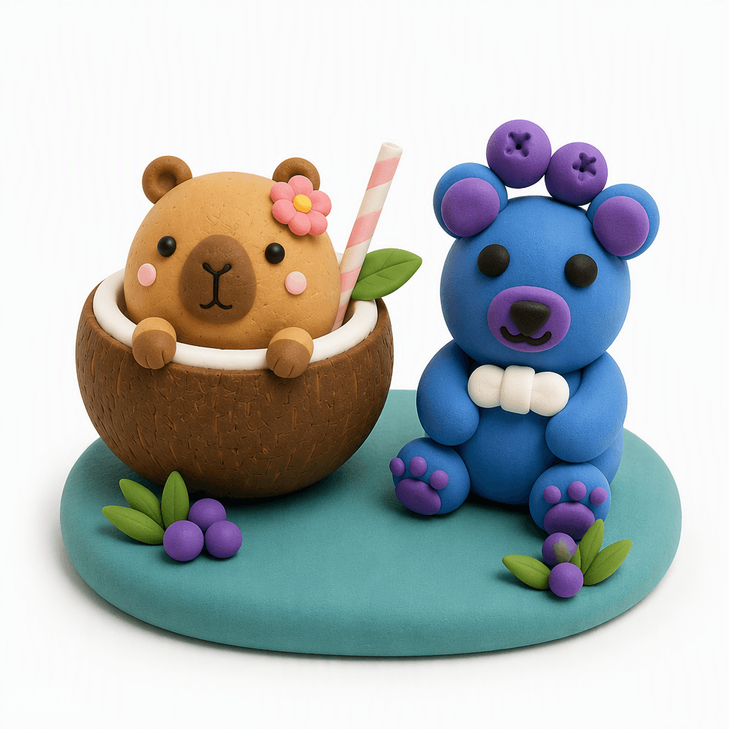 Bear & Capybara